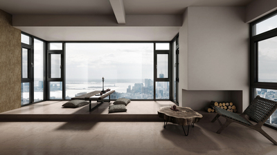 110断桥窗纱一体