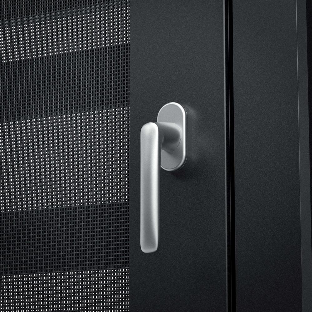 窗纱一体搭配可开启防护栏安全放心