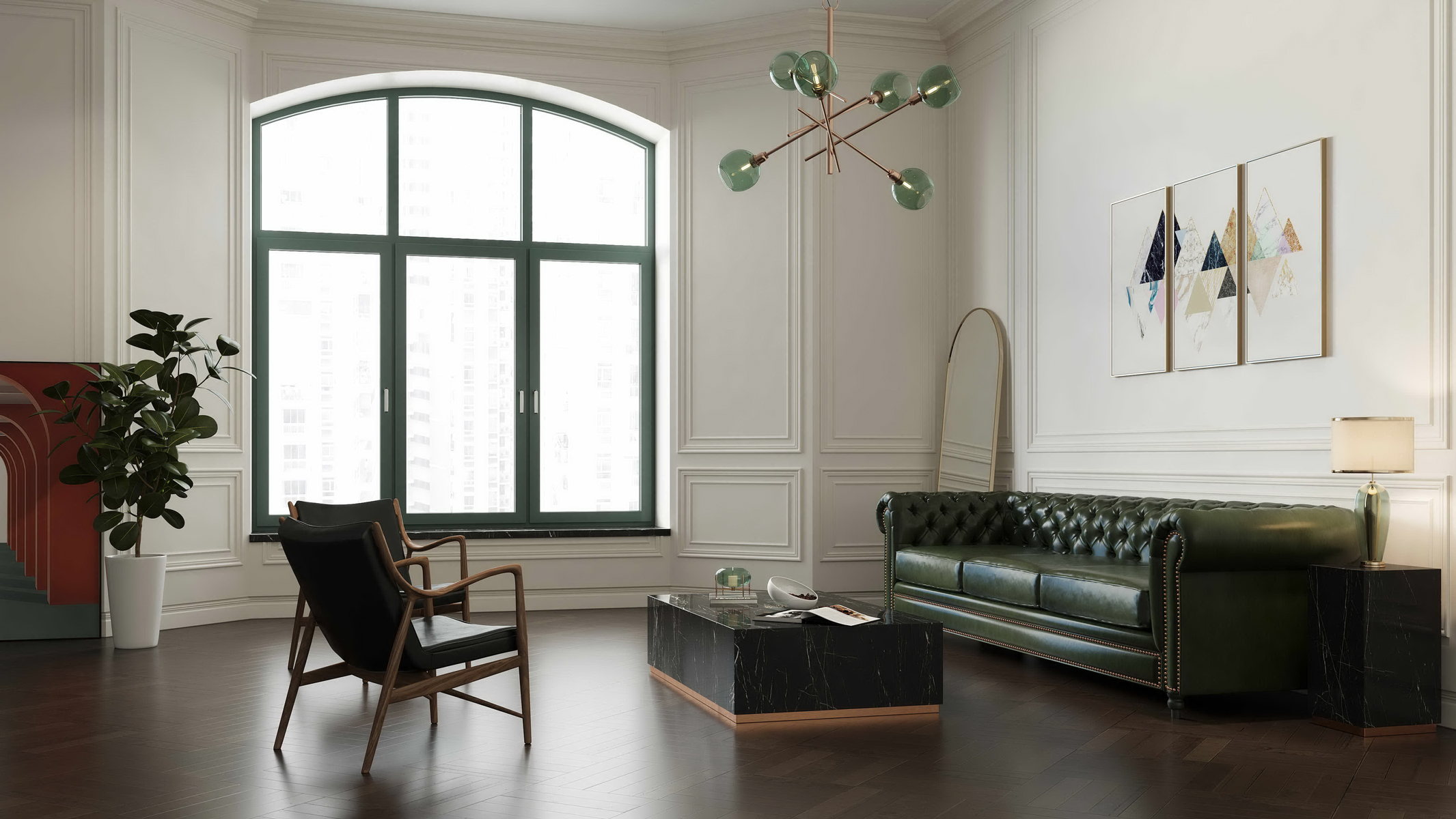 80断桥系统平开窗